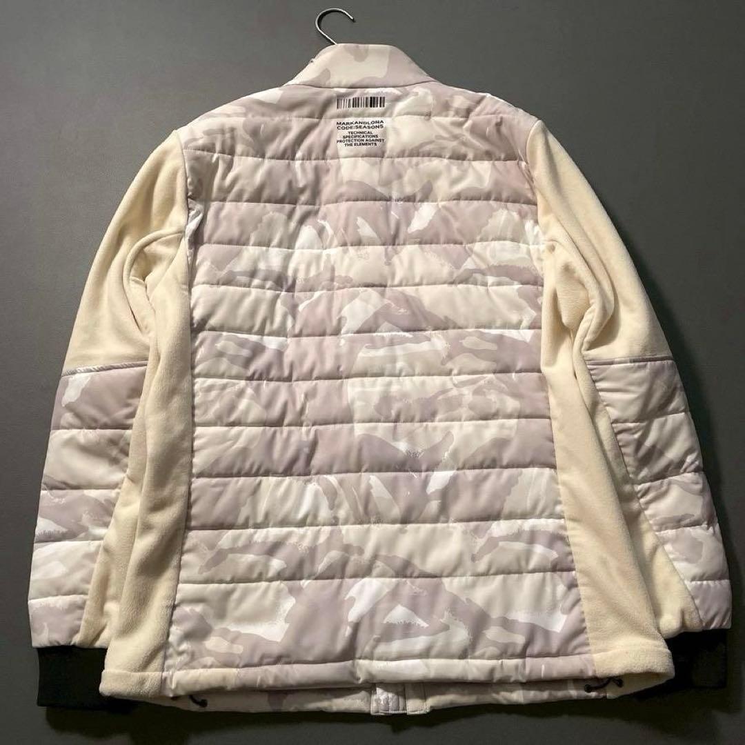 か*ち様 【ビッグサイズ】MARK&LONA　21AW カモフラ 中綿フリースジ