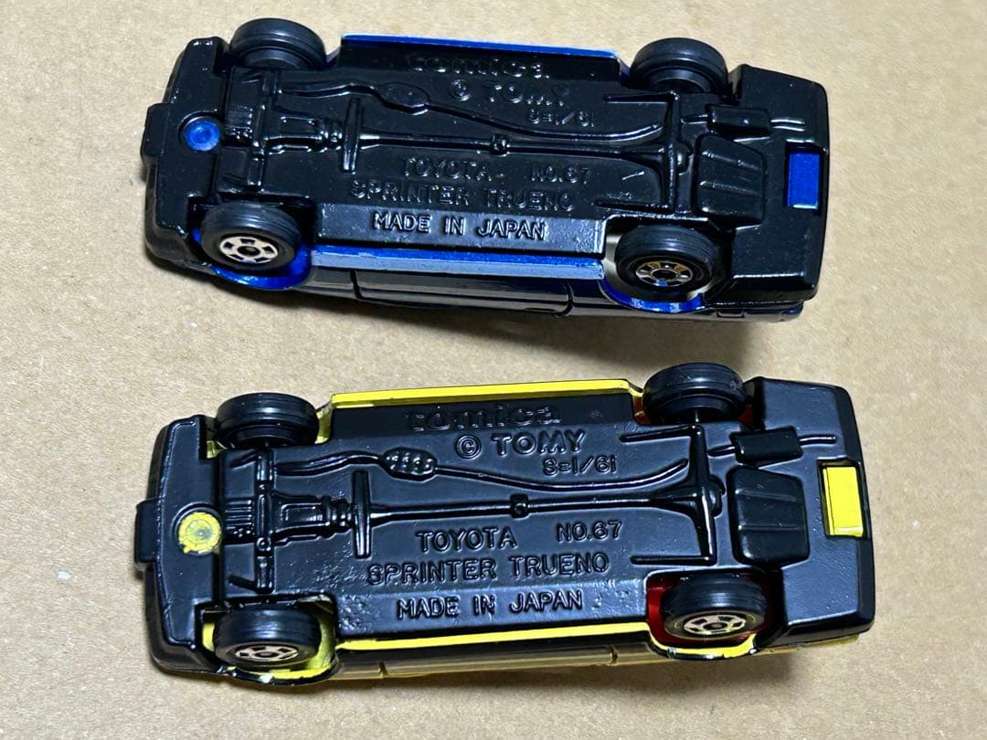 日本製 トミカ トヨタ スプリンタートレノ 2台セット