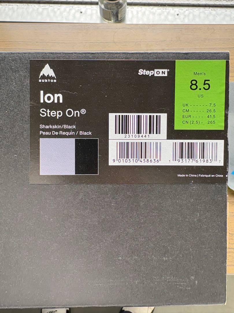 ステップオン用　Burton ION 26.5㎝
