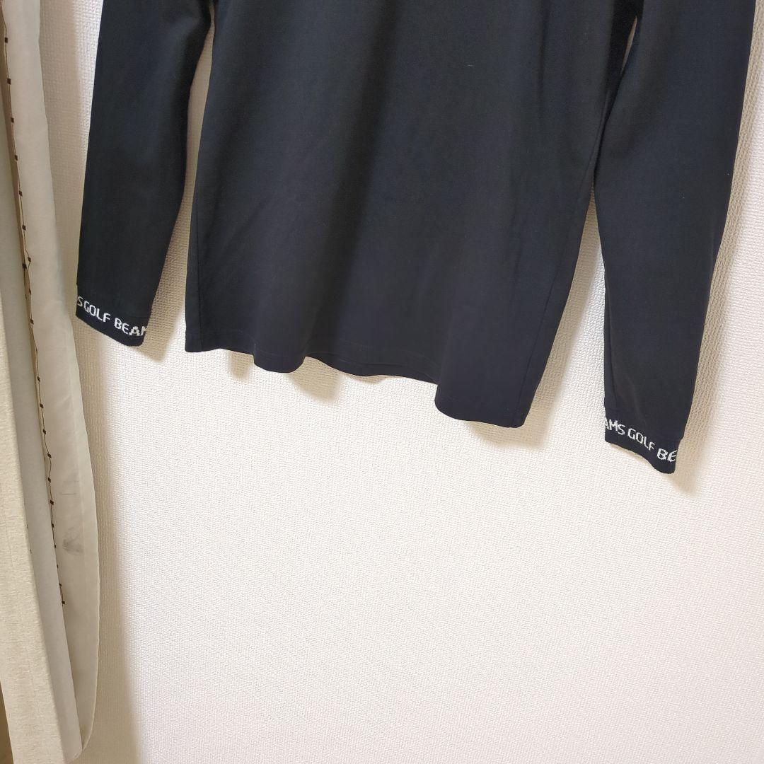 ★美品★BEAMS　GOLFリブ ロングスリーブモックネック　サイズ　M