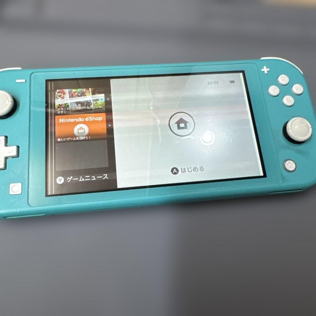スイッチライト　Switchライト　画面滲みあり　ジャンク扱い　動作確認済み