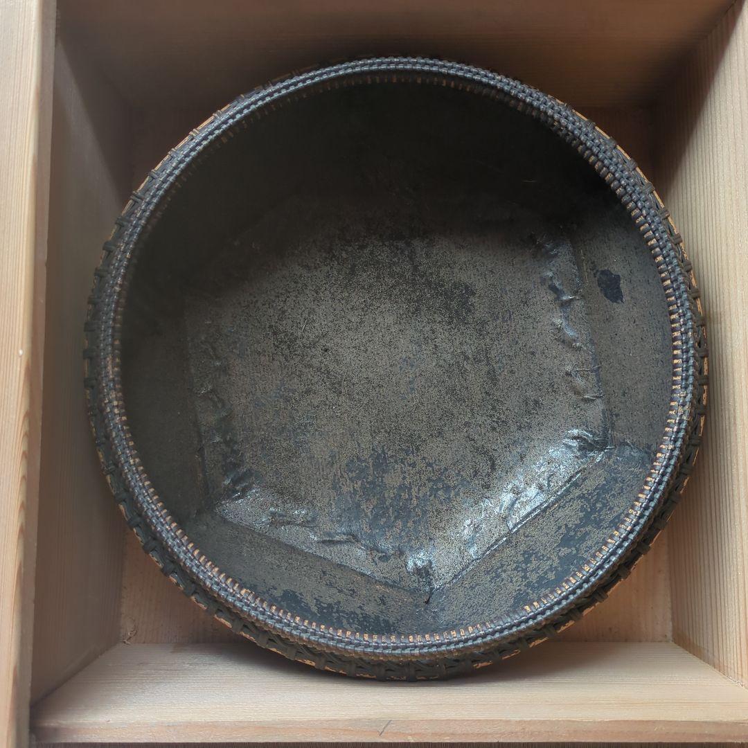 茶道具　炭斗籠　炭点前