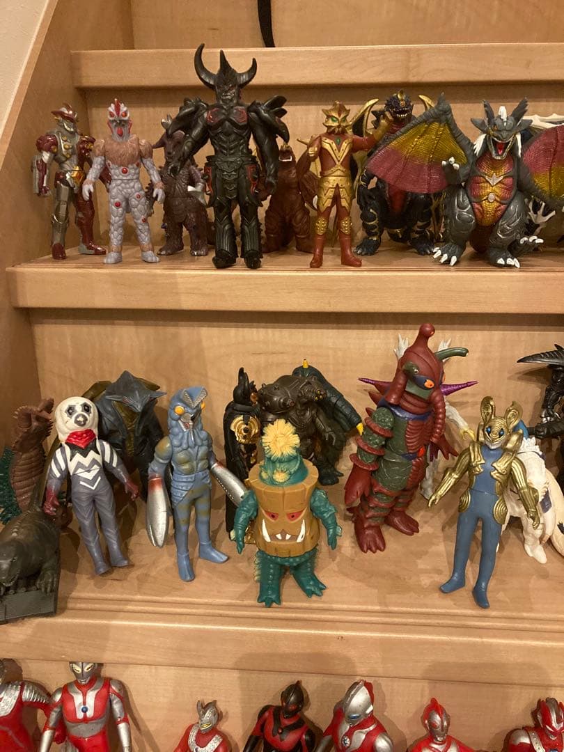 d*9様 怪獣　ウルトラマ　 ソフビ大量