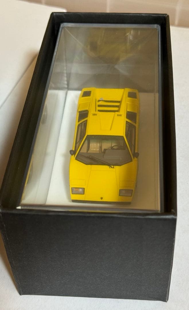 1/43 アイドロン lp400 ランボルギーニ カウンタック イエロー