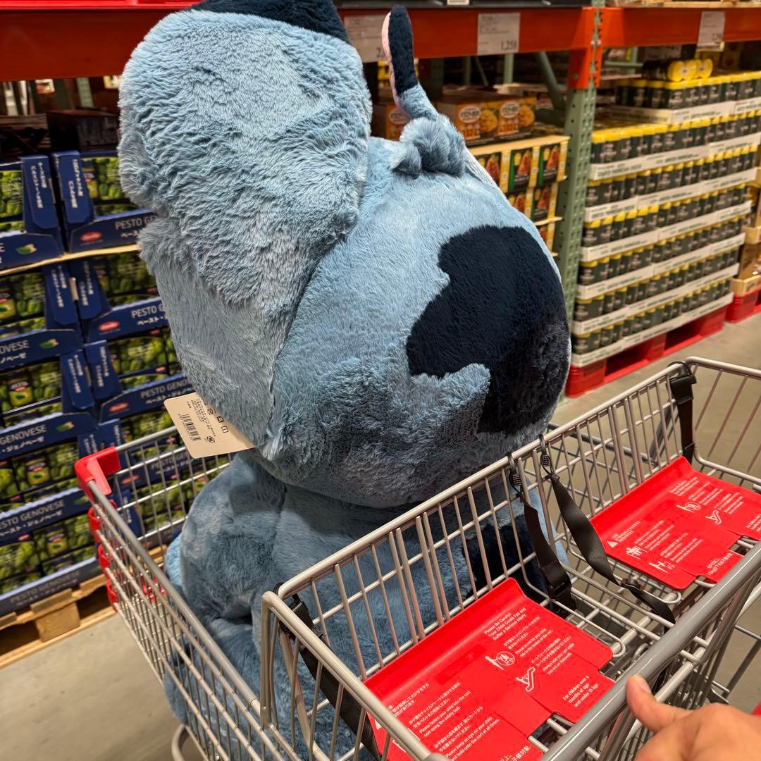 新品 スティッチ ぬいぐるみ ディズニー　コストコ　特大サイズ