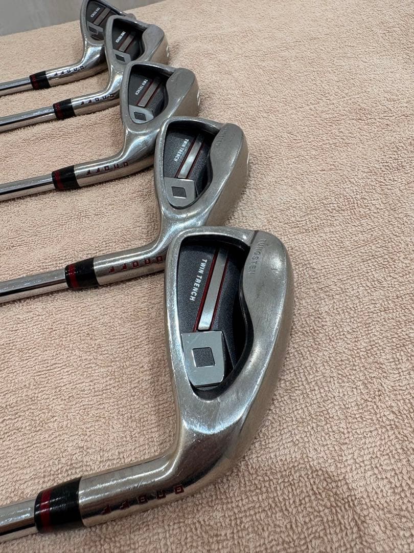 オノフ 赤 アイアン 2018年モデル 6〜P 5本セット