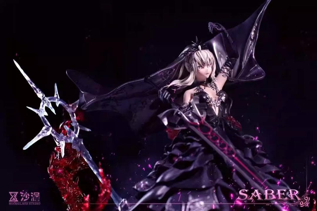 FATE　アルトリア・セイバー　黒花嫁　ガレージキット　フィギュア　海外正規品