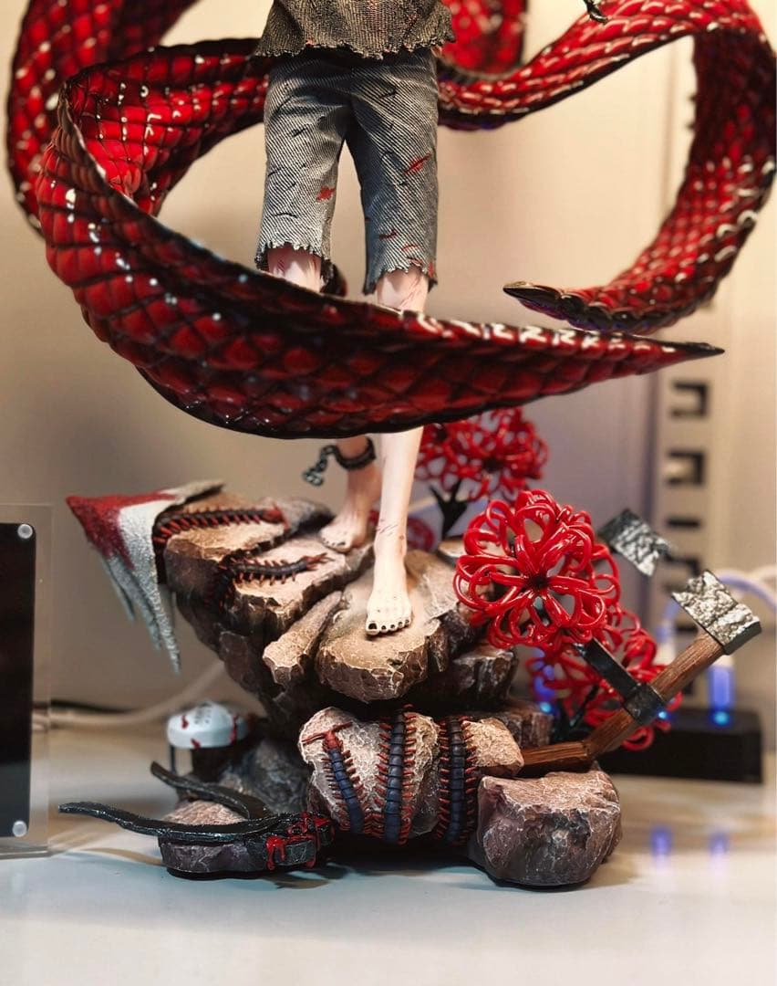 東京喰種トーキョーグール 金木研 フィギュア 塗装済み完成品 ガレージキット