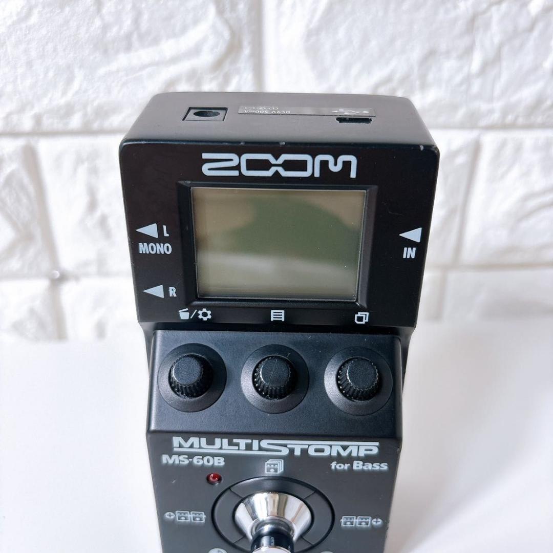 限定品 ZOOM ズーム MS-60B ブラック ベース用 マルチエフェクター