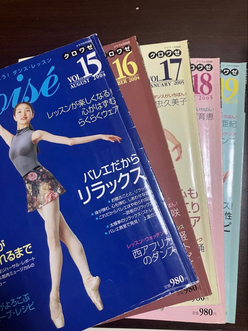 再値下げ　クロワゼ　バレエ雑誌セット　有名ダンサー、審査員表紙多数