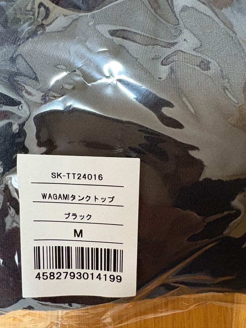新品未使用タグ付き　SUKALA WAGAMI タンクトップ M ブラック