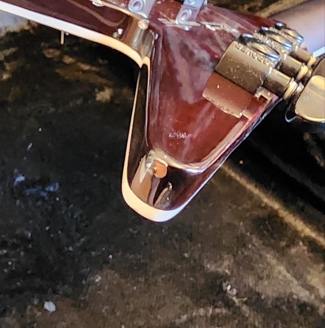 ギター DEAN V Select Quilt Top Trans Black