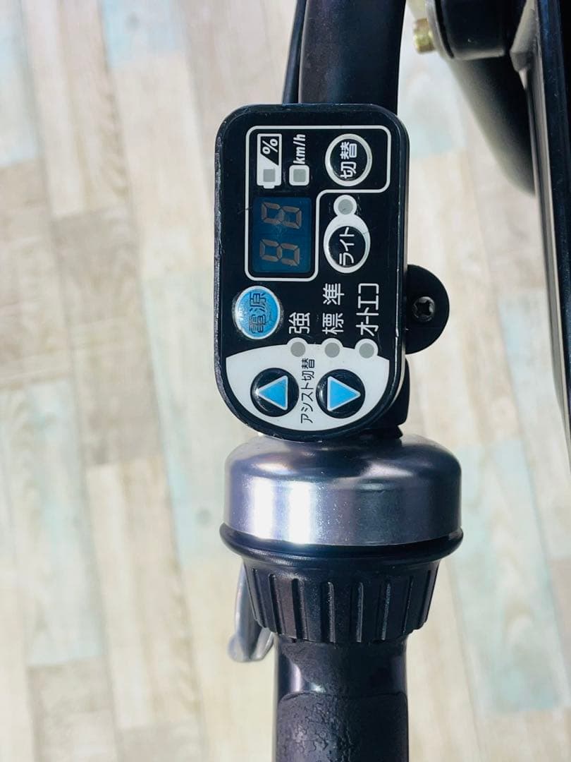 2653ブリヂストン8.9アンペア3人乗り対応子供乗せ　電動アシスト自転車