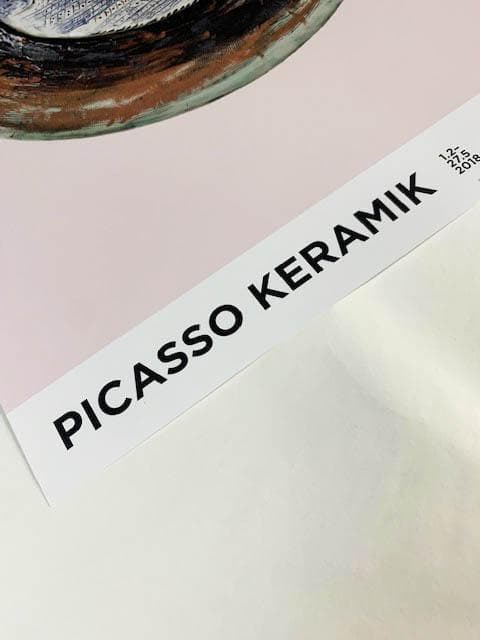 パブロ ピカソ アートポスター Stilllife with fish 1957