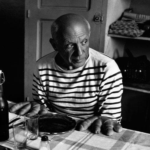 パブロ ピカソ アートポスター Stilllife with fish 1957