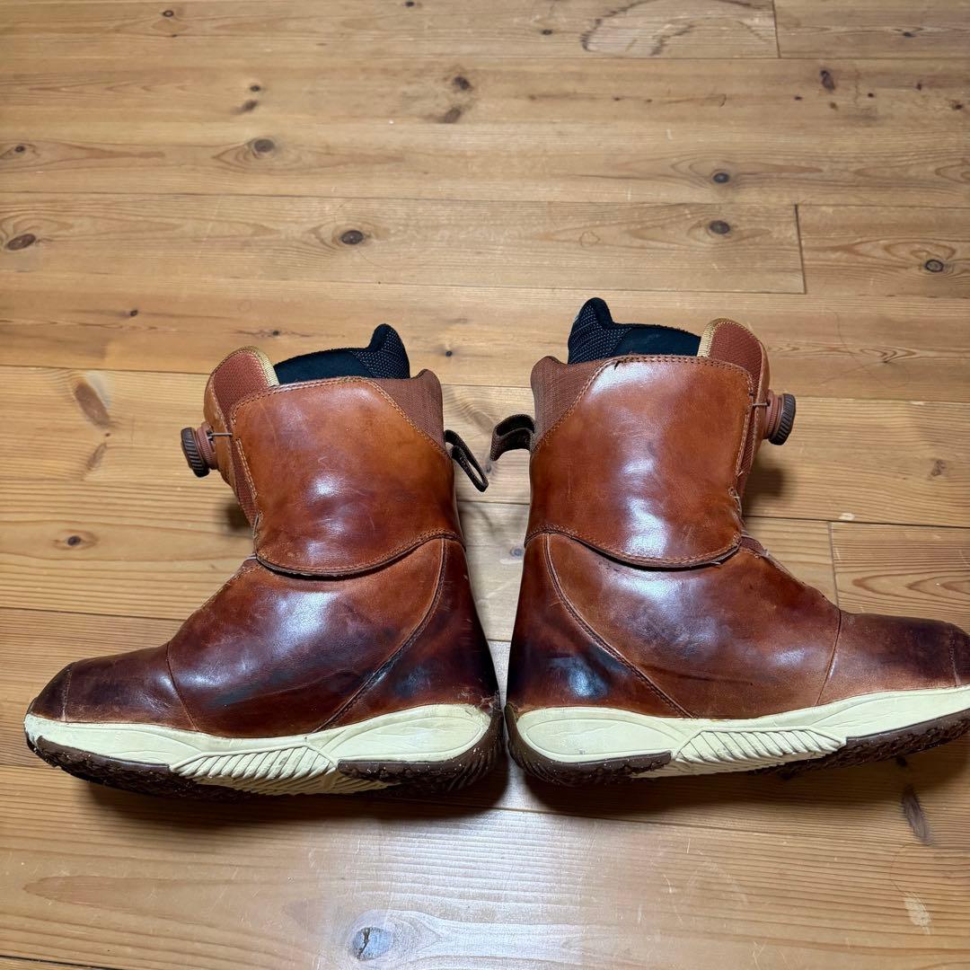 Red Wingレザー x Burton シュプリームスノーボードブーツ