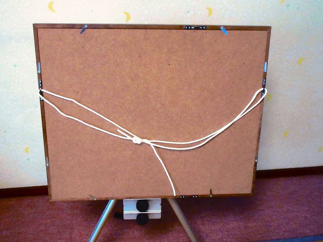 田園風景 水彩画 額装済み F6サイズ 原画