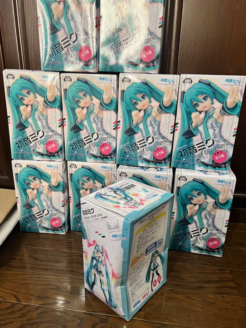 【10個セット】初音ミク Project DIVA 2nd プレミアムフィギュア