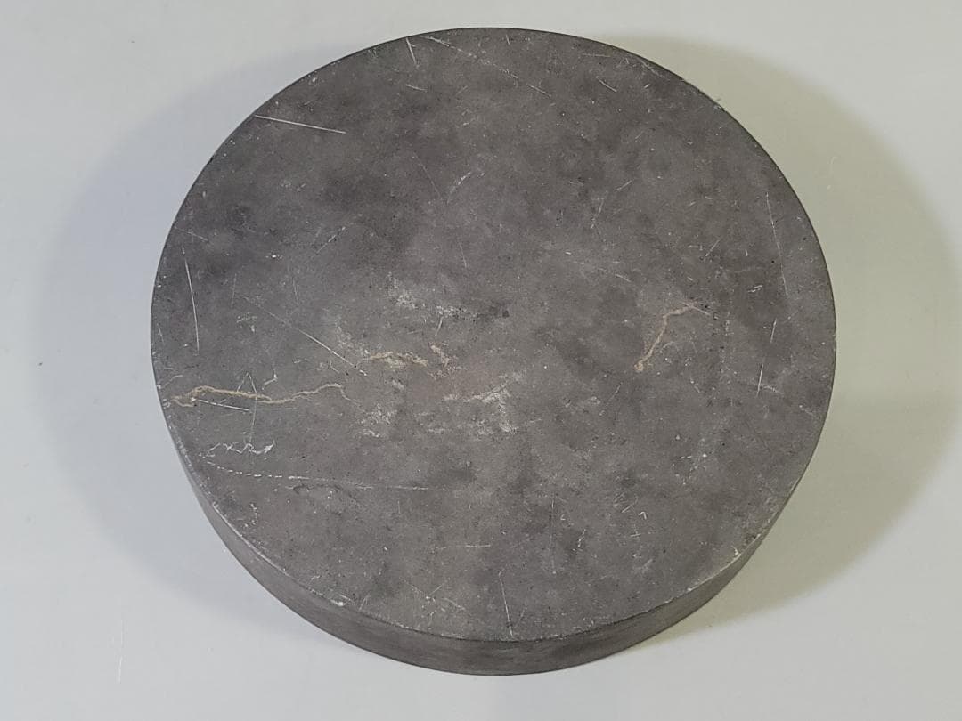 中国 古い 丸硯 文房具 DT651