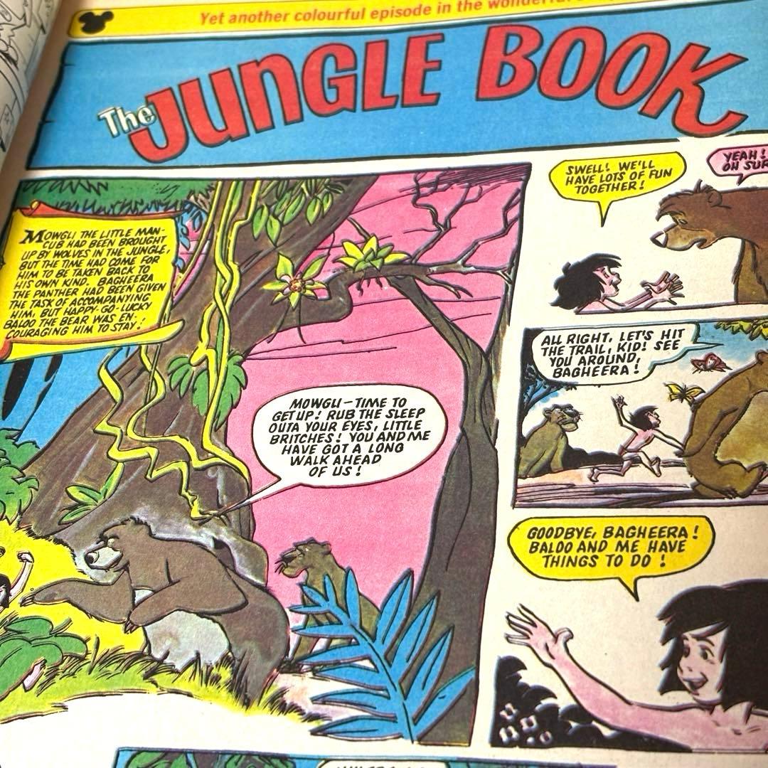 【B品】３１．ディズニー ミッキーマウス ビンテージ コミック 紙もの 海外紙物