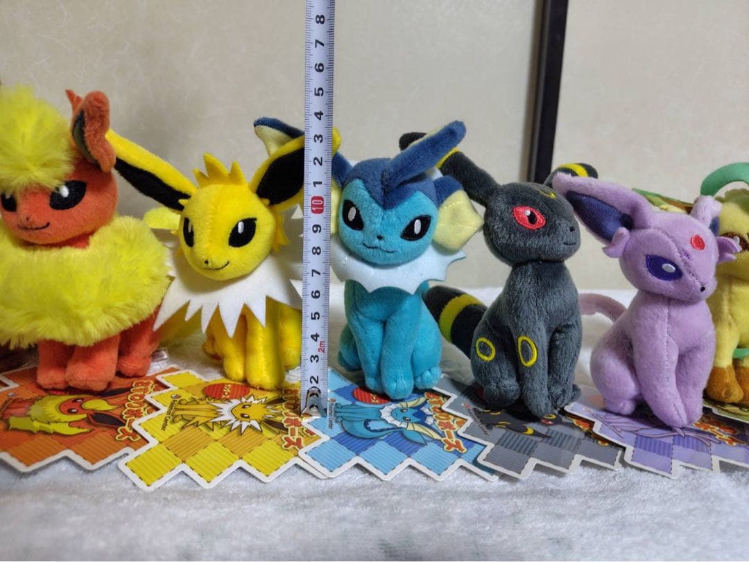 ポケットモンスター おすわりポーズ ぬいぐるみ ブイズ ９点　2013 #12