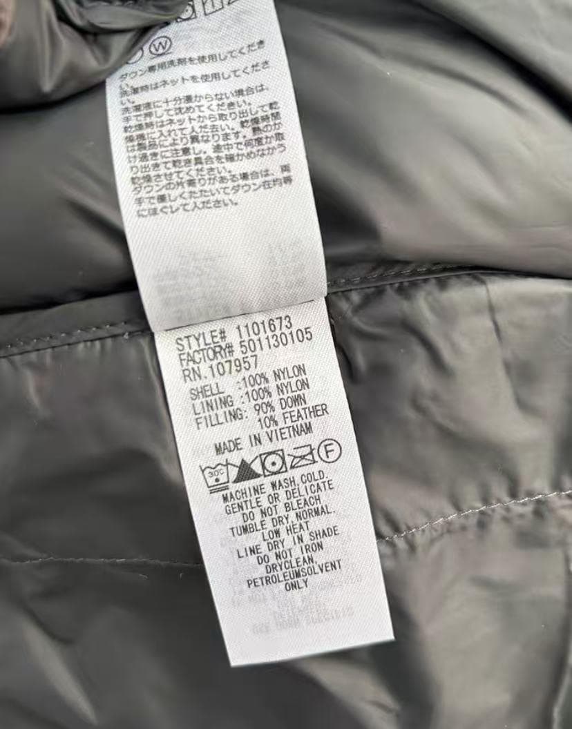 mont-bell ダウンジャケット ブラック サイズM