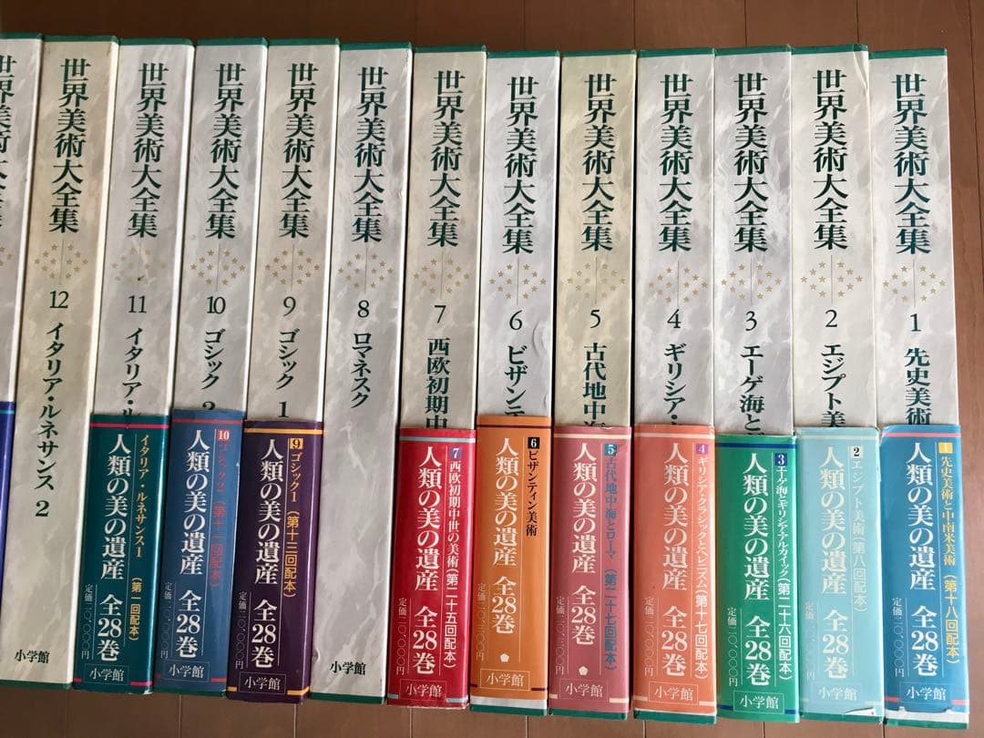 世界美術大全集 西洋編 1-23巻