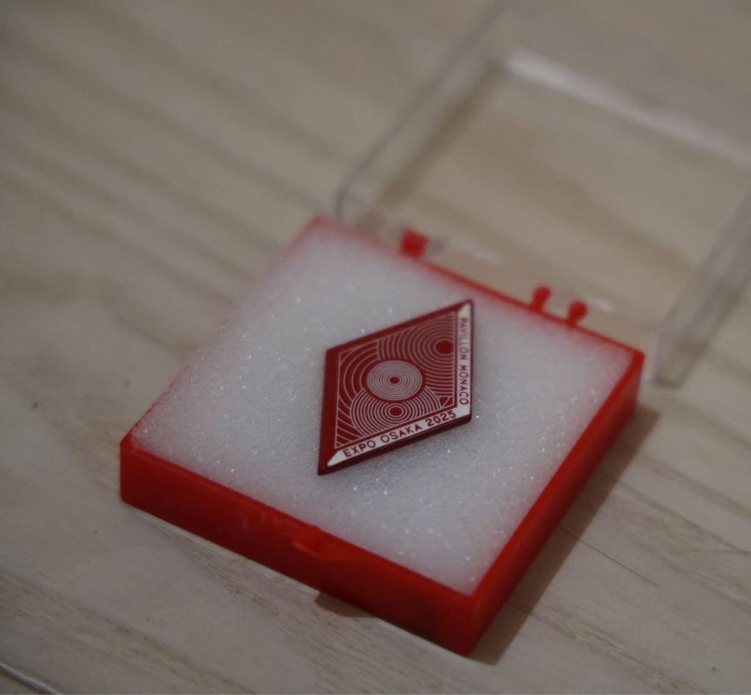【超レア非売品】大関西万博2025 モナコ館 公式ピンバッジナショナルデー限