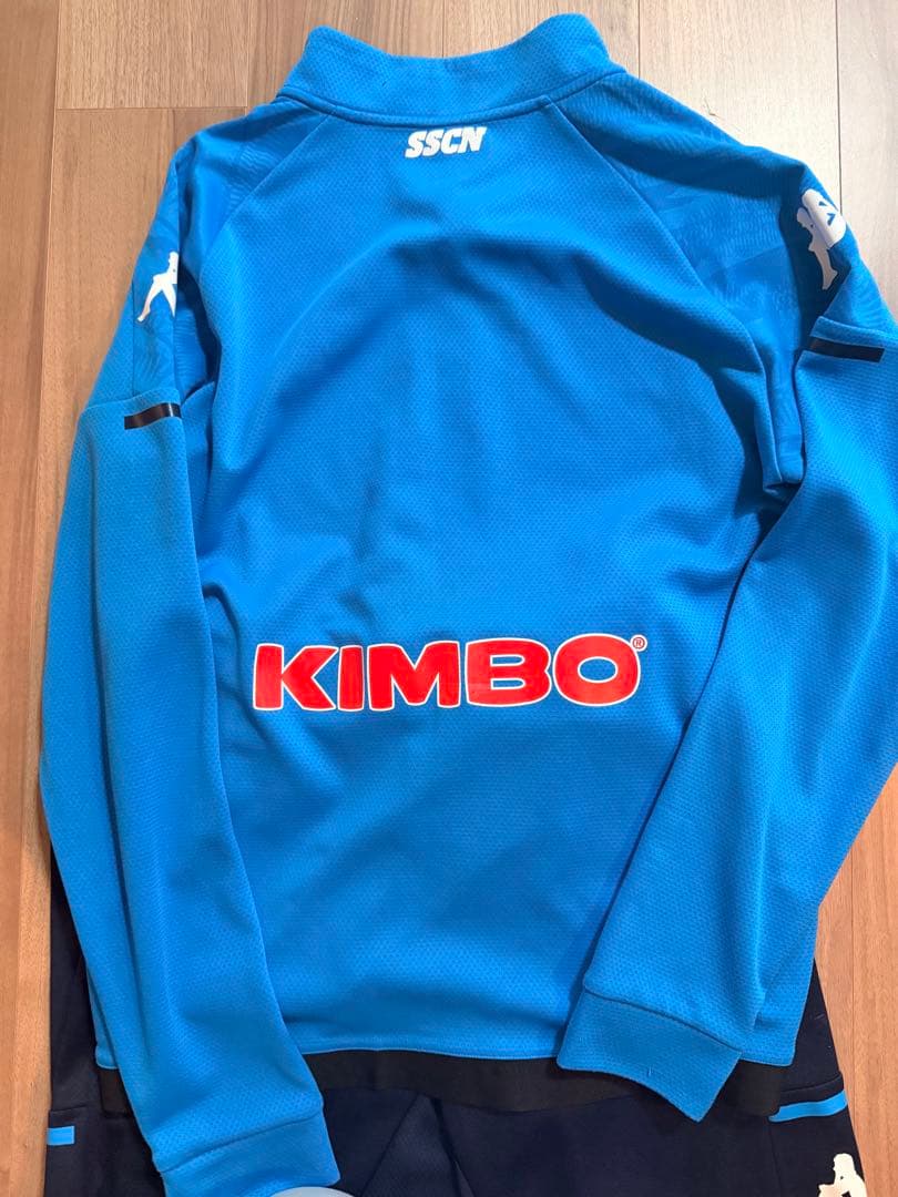 サッカー　セリエA ナポリ　トレーニングウェア上下