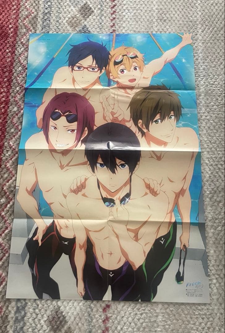 アニメディア　クリアファイル　ポスター　下敷き　付録