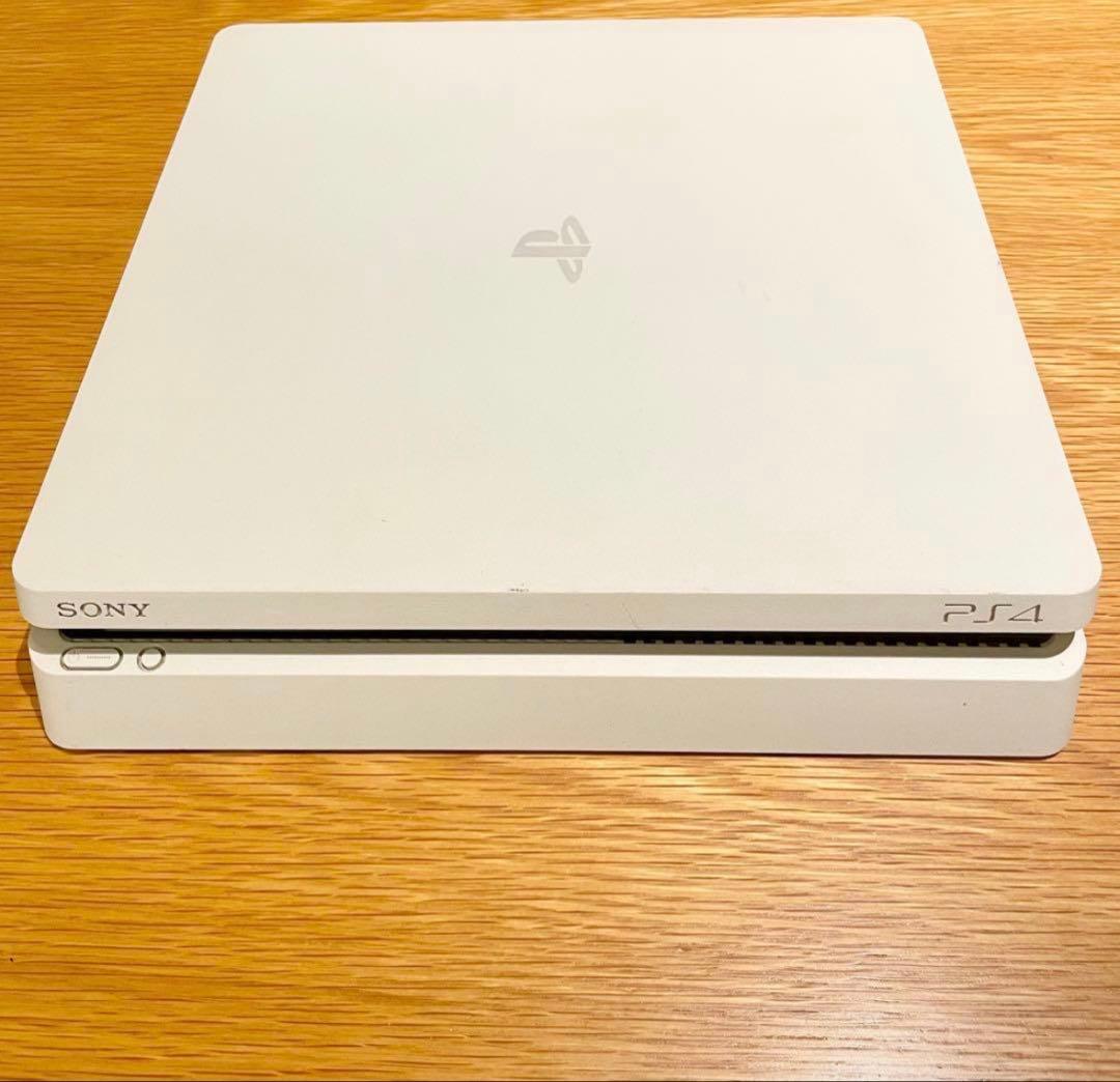 PS4 500GB ホワイト 本体 +モンスターハンター