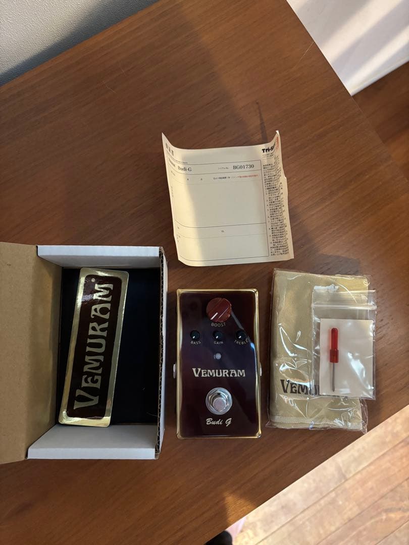 Vemuram Budi G ギターエフェクター