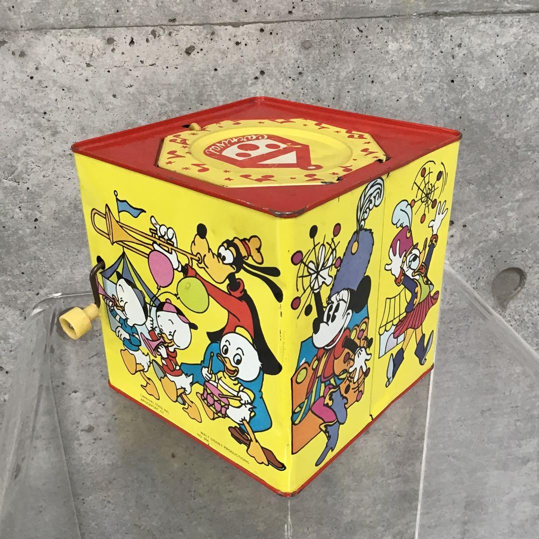 ミッキーマウス びっくり箱 W.D.P. カーニバル社