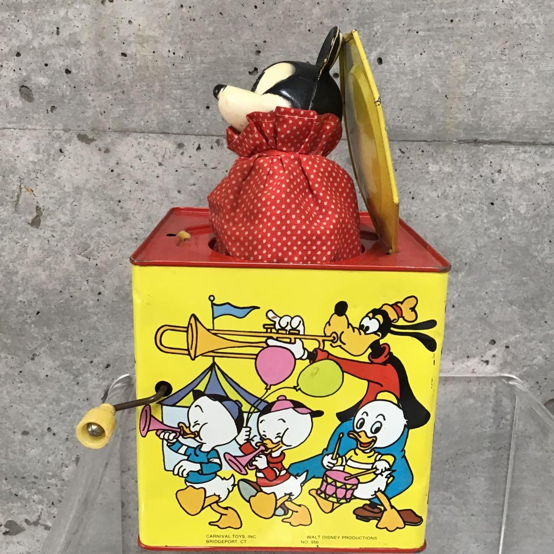 ミッキーマウス びっくり箱 W.D.P. カーニバル社