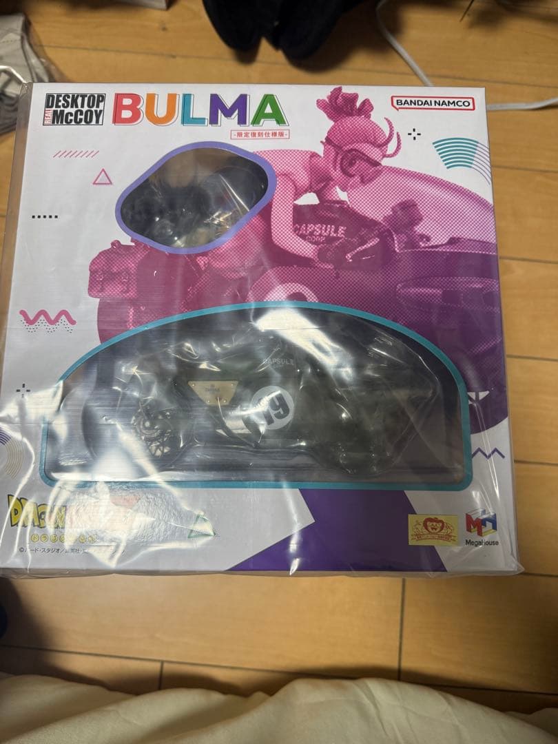 デスクトップリアルマッコイ　ドラゴンボールZ 03 ブルマ　バイク