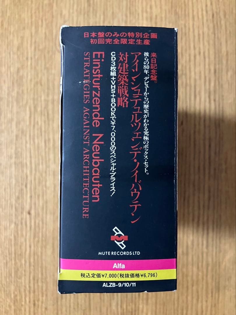 Einsturzende Neubauten/対建築戦略