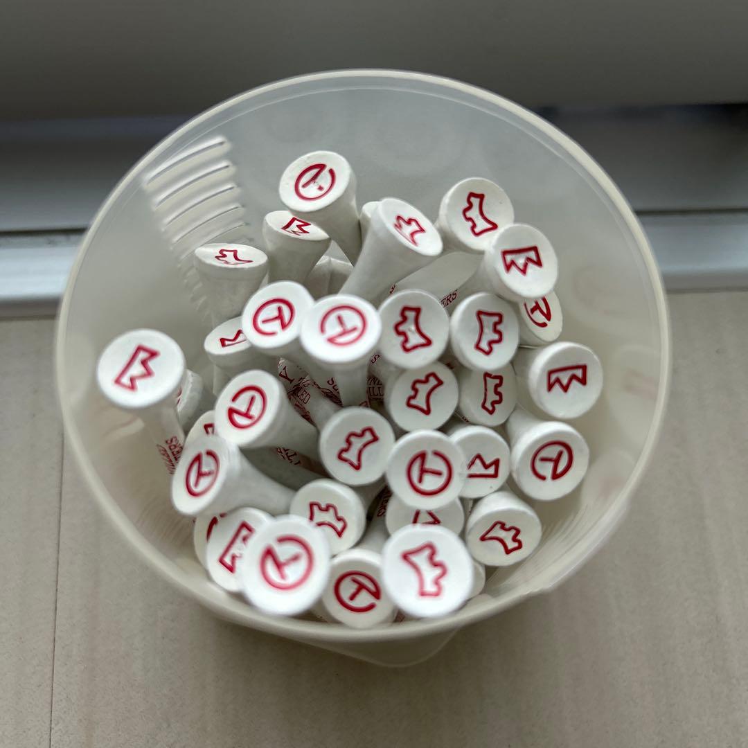 スコッティキャメロン　ゴルフティー　白