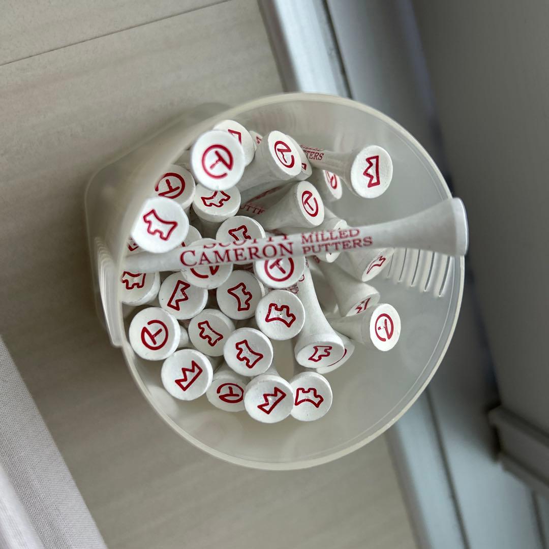 スコッティキャメロン　ゴルフティー　白