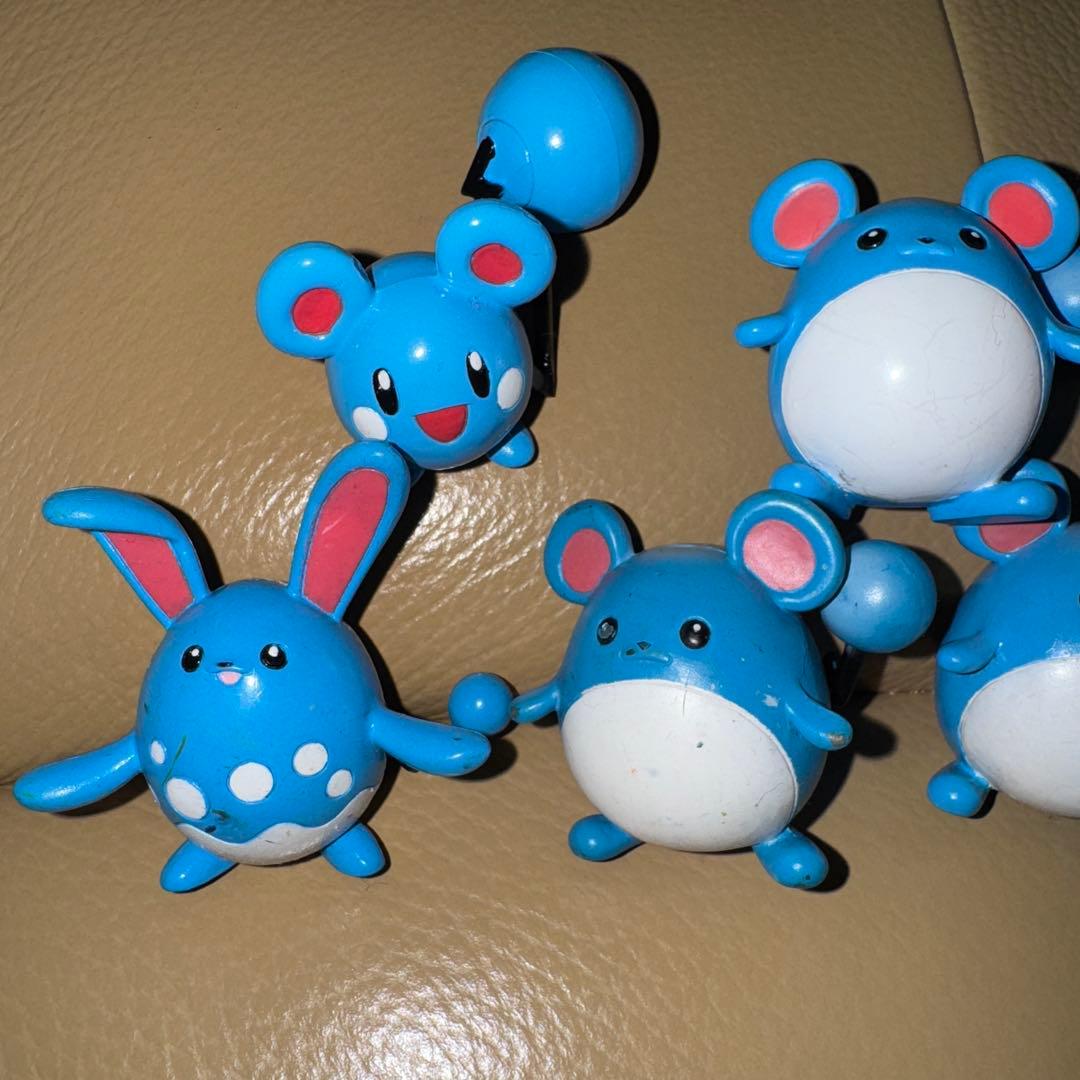 マリルリ　マリル　ルリリ　ポケモン　フィギュア　進化セット