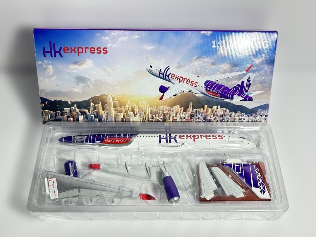 希少 hkexpress 1:100 香港エクスプレス 讃岐うどん B-LCG