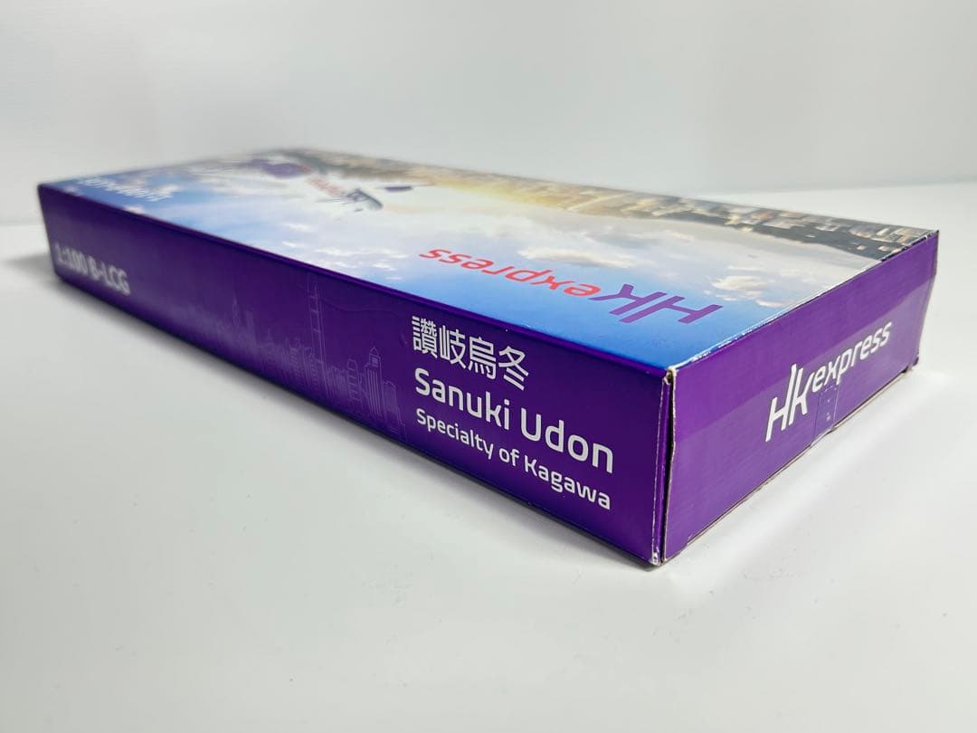 希少 hkexpress 1:100 香港エクスプレス 讃岐うどん B-LCG
