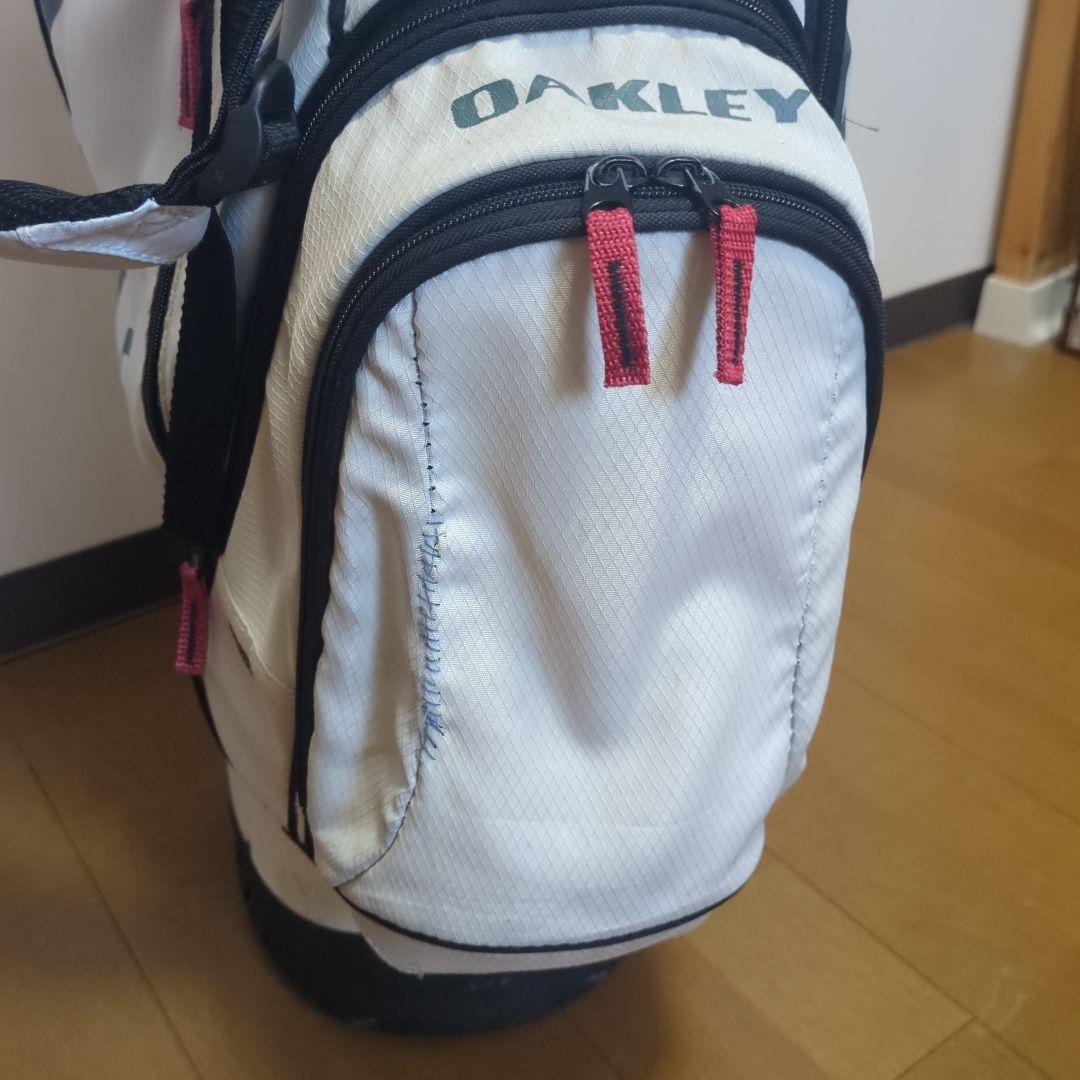OAKLEY キャディバッグ ホワイト/レッド