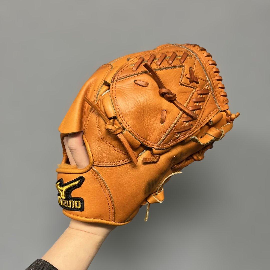 1186 ミズノプロ 型抜群 即戦力 極美品 硬式 投手用グローブ