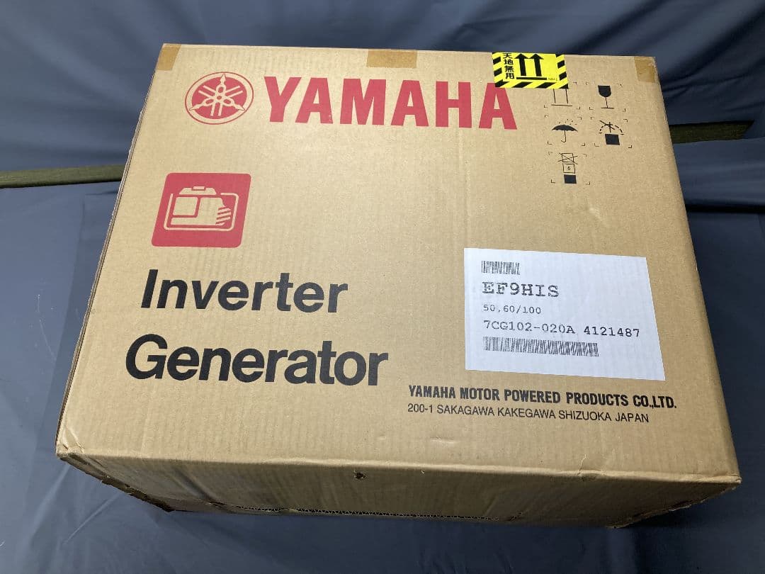 新品ヤマハ インバーター　発電機 EF9His 　DIY 災害時等