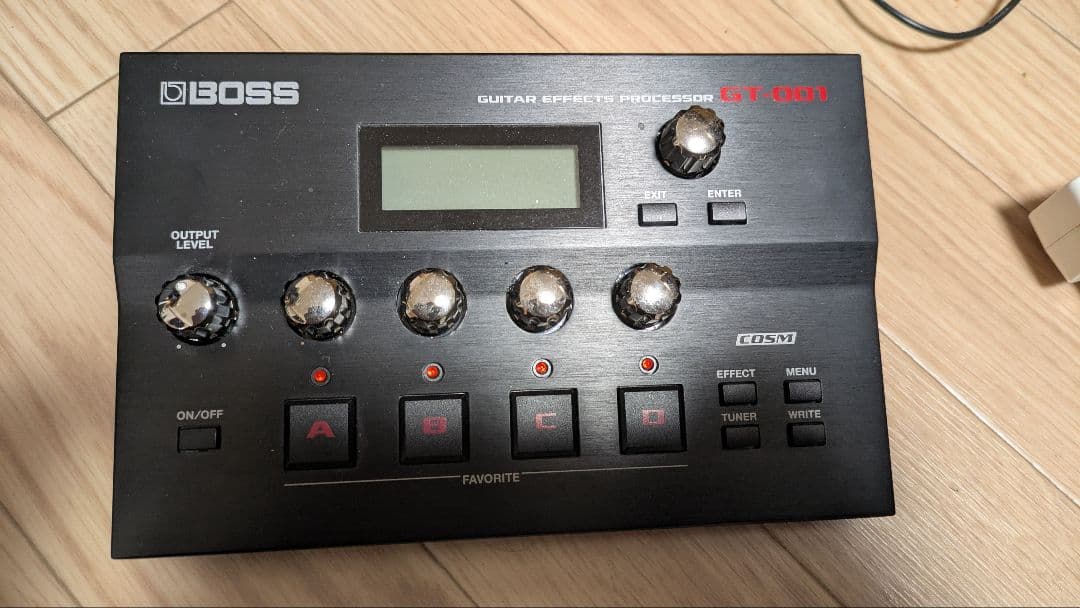 き*ー様 Boss GT-001　アダプター付