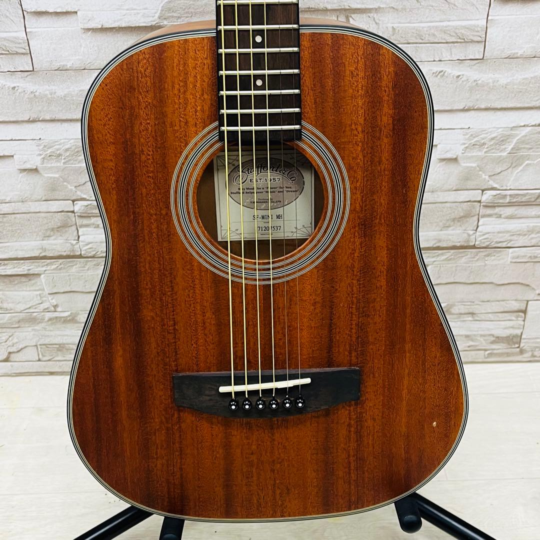 美品 Stafford&Co. SF-MINI MH ミニアコースティックギター