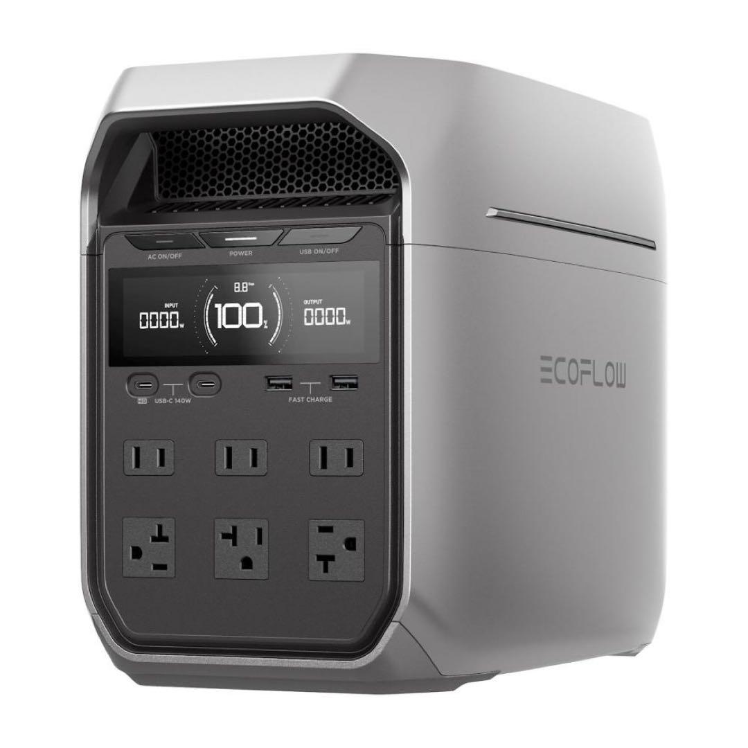 【新品未開封】EcoFlow DELTA 3 Plus ポータブル電源