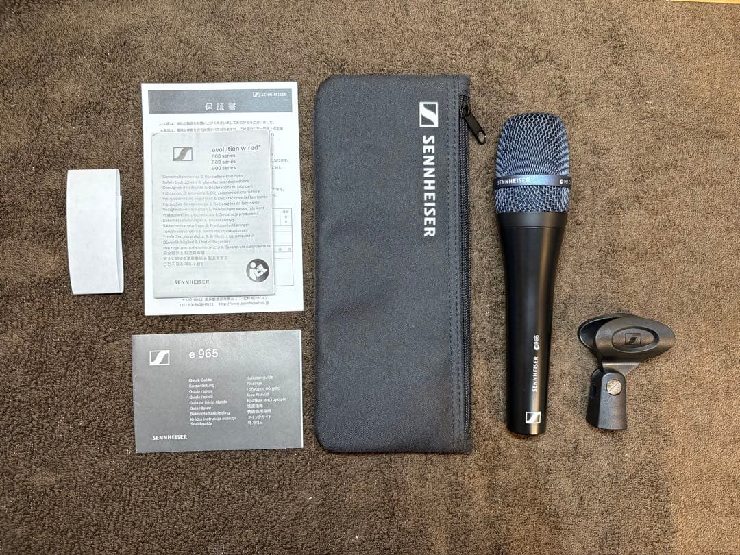 【美品】 SENNHEISER  e965コンデンサーマイク