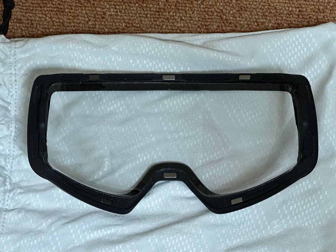 【さらに値下げ！】SMITH 4D MAGゴーグル レンズ3枚 ケース延長ベルト