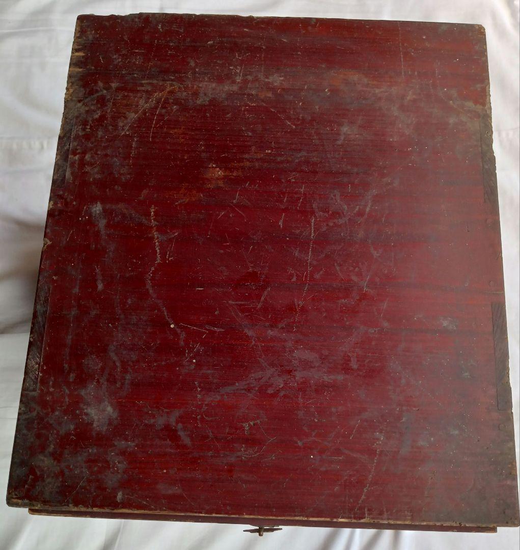 ✩文久2年　書き込み　ヴィンテージ　アンティーク　小引き出し　木製　レトロ